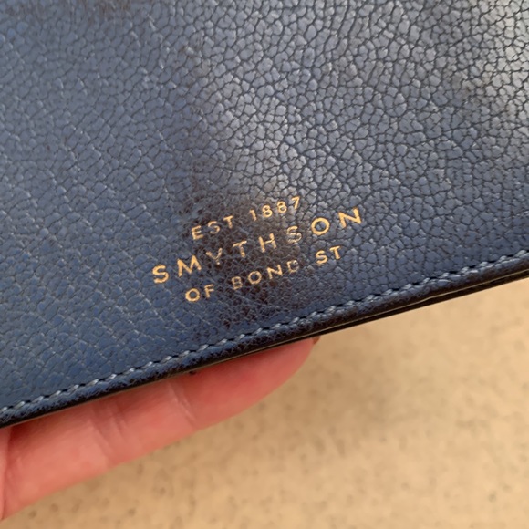✨SMYTHSON of Bond St. Leather Wallet/Card Holder - Picture 2 of 10
